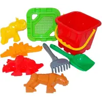 Cavallino Toys Castle Bucket Set 8 pieces.