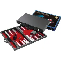 Philos Backgammon punainen medium 38x23