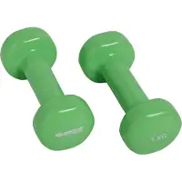 Schildkröt Fitness 960005, Kiinteäpainoinen käsipaino, Vihreä, 1 kg, 2 kpl