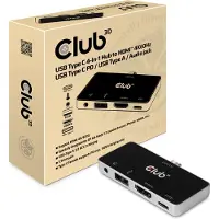 Club 3D USB-C 3.1 Gen1 4-in-1 -hubi