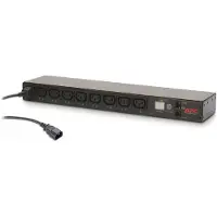Schneider Electric APC AP7920B Switched Rack Power Distribution Unit (PDU) 1U, 10A, 208/230V, (8)C13