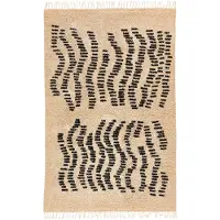 FINARTE Dyyni matto 140 x 200 cm, beige