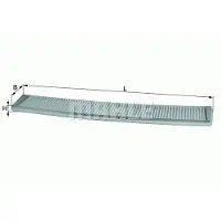 MAHLE ORIGINAL Sisäilmansuodatin Mahle, LA 102 - BMW - E46, E36, X3 e83, M3 e46. Alpina - B3