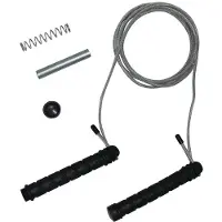 Tunturi Hyppynaru Jumprope Steel 280cm 2X100g, säädettävä paino