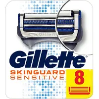 Gillette Skinguard miesten terät, herkälle iholle, 8 terän pakkaus