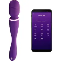 We-vibe Magic Wand Vibraattori Lisäosilla - Lila