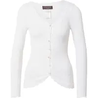 Rosemunde Rwbabette Ls V-Neck Regular Lace Ca - White - M