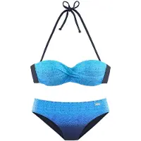 LASCANA Bikini kuninkaallisen sininen / vaaleansininen