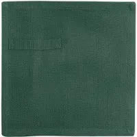 THE ORGANIC COMPANY - Puuvillaservetti 20x20 cm 4 kpl Dark Green