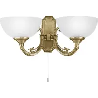 Eglo Savoy kattokruunu E14 2X40W IP20 pronssi/valkoinen