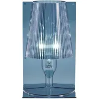 Kartell Pöytävalaisin , Take, Sininen, Olohuone, Muovi, Design