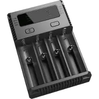 Nitecore Laturi NC-I4; Li-ion/Ni-MH/Ni-Cd
