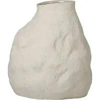 Ferm Living Vulca Vase - Large - Off-white Stone