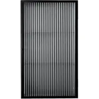Ferm Living Haze seinäkaappi, teksturoitu lasi, musta
