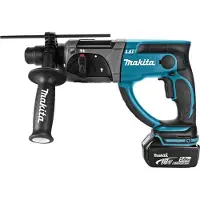 Makita Poravasara DHR202RTJ; 2,0 J; SDS-plus; 18 V; 2x5,0 Ah akku