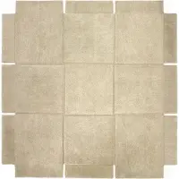 Design House Stockholm Basket matto beige 180x180 cm