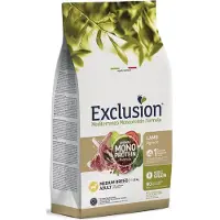 Exclusion Mono Protein Mediterraneo kuivaruoka keskikokoisille koirille karitsalla, M, 12 kg