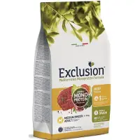 Exclusion Mono Protein Mediterraneo kuivaruoka keskikokoisille koirille naudanlihalla, M, 12 kg