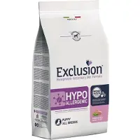 Exclusion Hypoallergenic kuivaruoka pennuille sianlihalla ja herneillä, 12 kg
