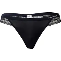 Tommy Hilfiger Underwear Stringit tummansininen / valkoinen