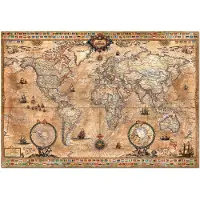 Educa Puzzle 1000 Pieces World Map Monivärinen