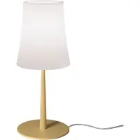 Foscarini Birdie Easy pöytävalaisin, murrettu keltainen
