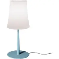 Foscarini Birdie Easy pöytävalaisin, vaaleansininen