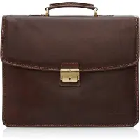 Castelijn & beerens Verona Briefcase 15″ dark brown