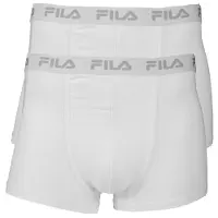 FILA Bokserishortsit harmaa / valkoinen