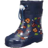 Playshoes Kumisaappaat tummansininen / karamelli / vaaleanvihreä / monivärinen / valkoinen