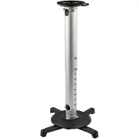 StarTech.com Projector Mount .com PROJCEILMNT2 Projector Mount Ceiling Mount Black, Silver