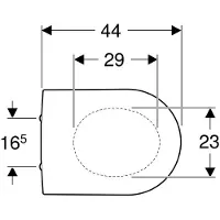 Geberit iCon valkoinen wc-istuin Soft Close -toiminnolla ja Quick-Release-kiinnityksellä