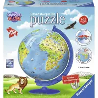 Ravensburger 3D Puzzle: Children's World Globe (180 pcs) (12338)