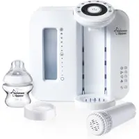 Tommee tippee Perfect Prep Puoliautomaattinen Äidinmaidonkorvike- ja Vellikone, Valkoinen