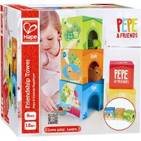 Hape Friends Pepe Ja Pinottavat Kuutiot