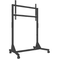 Multibrackets – MB MANUAL FLOORSTAND 130KG BLACK SD (7350073732883)