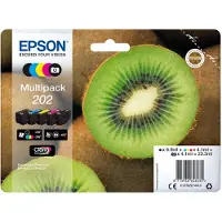 Epson Ink Multipack (BK/C/M/Y/PBK) 202