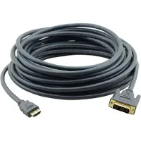 Kramer C-HM/DM-3 HDMI TO DVI (MALE - MALE) CABLE (3') 0.9M (97-0201003)