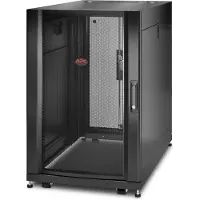 APC netshelter sx 18u server rack enclosure 600mm x 1070mm w/ sides black