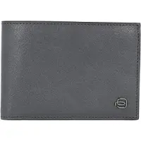 Piquadro Black Square Lompakko RFID-suoja Nahka 12.5 cm Sininen