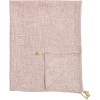 Bloomingville Balder Throw, Rose, Cotton - Pink - 80X100CM
