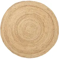 Ferm Living Eternal juuttimatto pyöreä small Natural
