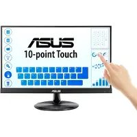 Asus 21,5" VT229H, Full HD -kosketusnäyttö, musta