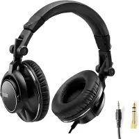 Hercules HDP DJ60, Langallinen, Musiikki, 15 - 22000 Hz, 280 g, Kuulokkeet, Musta (4780897)