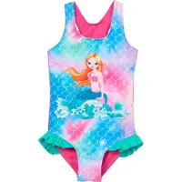 Playshoes Uimapuku neonsininen / vaaleanpunainen