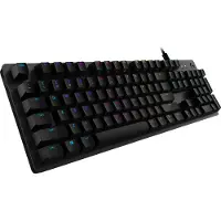 Logitech G512 Carbon Lightsync -pelinäppäimistö, GX Brown -kytkimet