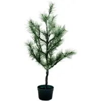 House Doctor Juletræ Med Led, Hdpeuce, Natur - Green - 57X75X1CM