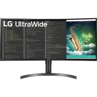 LG 35WN75C-B -tietokonemonitori 88,9 cm (35") 3440 x 1440 pikseliä UltraWide Quad HD Musta