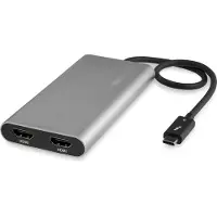 StarTech.com Thunderbolt 3 to Dual HDMI Adap (TB32HD24K60)