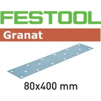 Festool Hiomapaperi tasohiomakoneeseen Granat; 80x400 mm; P180; 50 kpl.